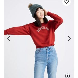 Madewell Apres ski sweatshirt